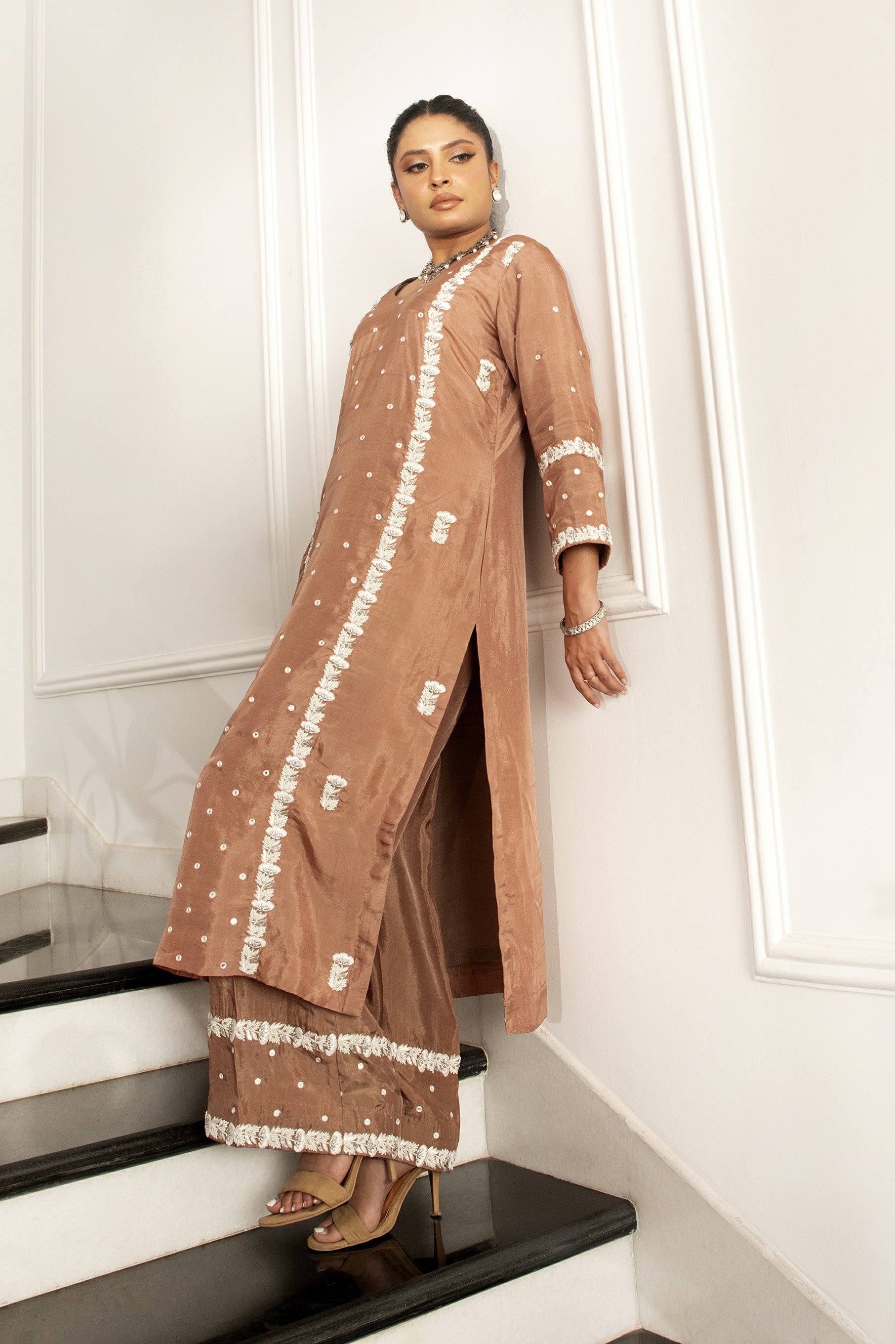 DUA SILK KURTA SET