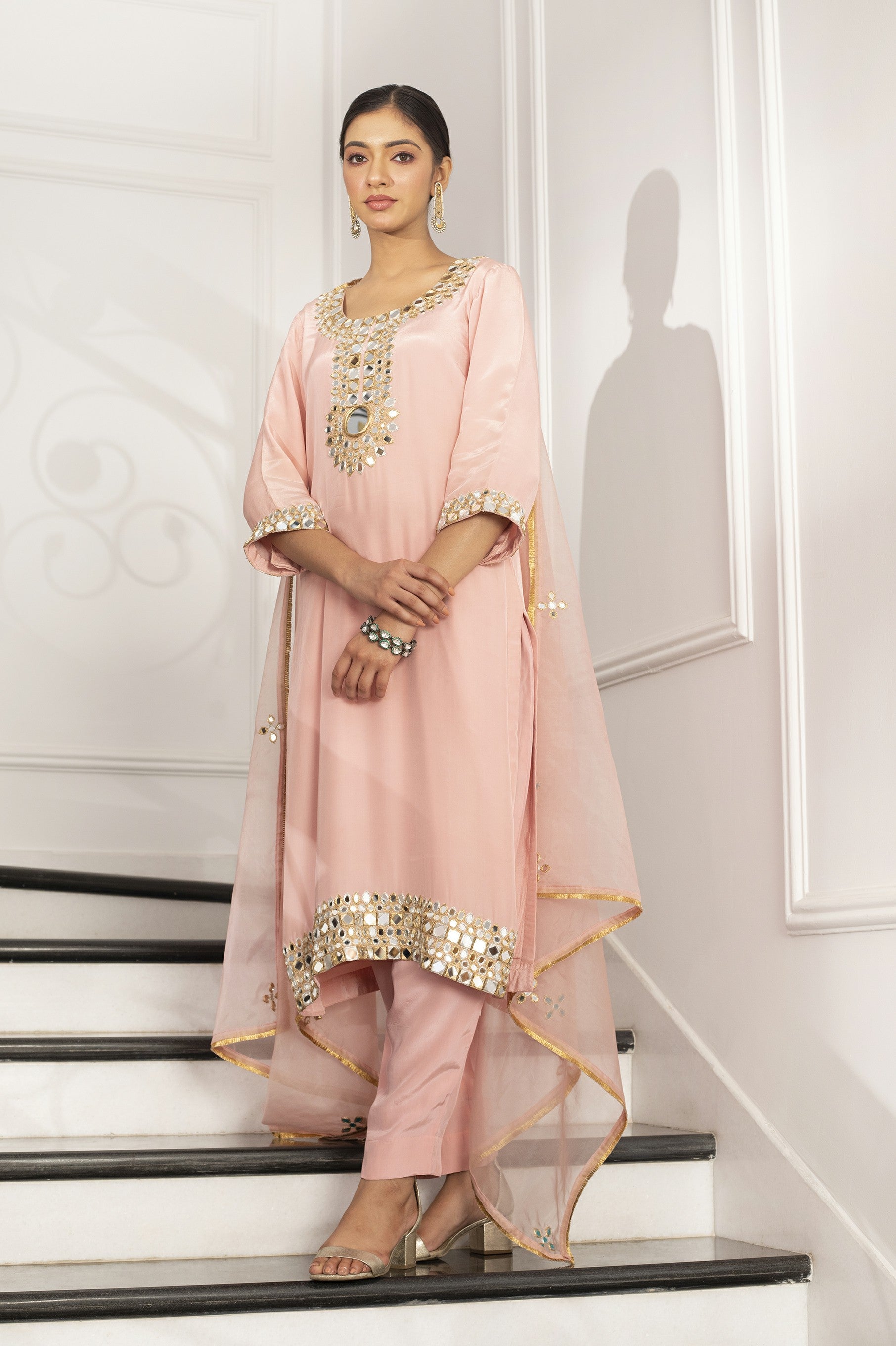 NIMA CREPE KURTA SET