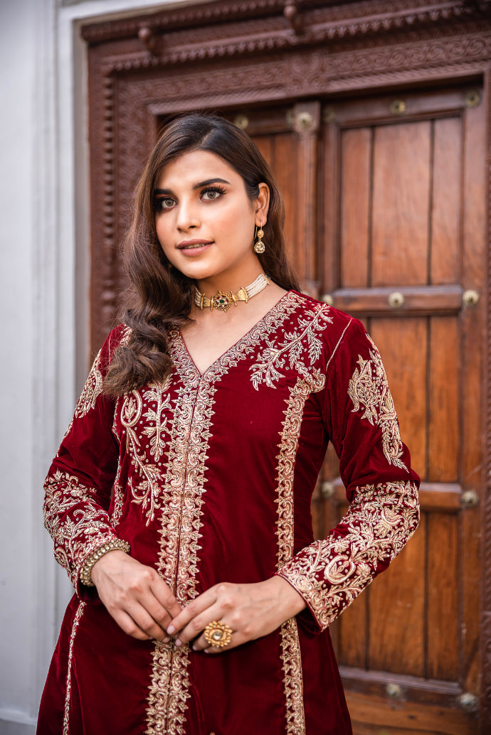 ZIYA SILK KURTA SET