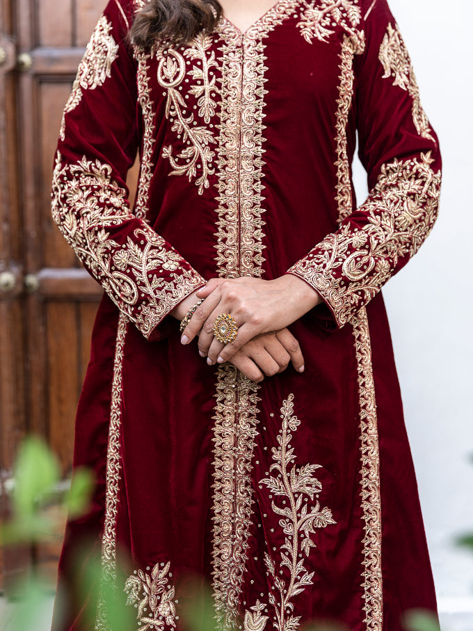 ZIYA SILK KURTA SET