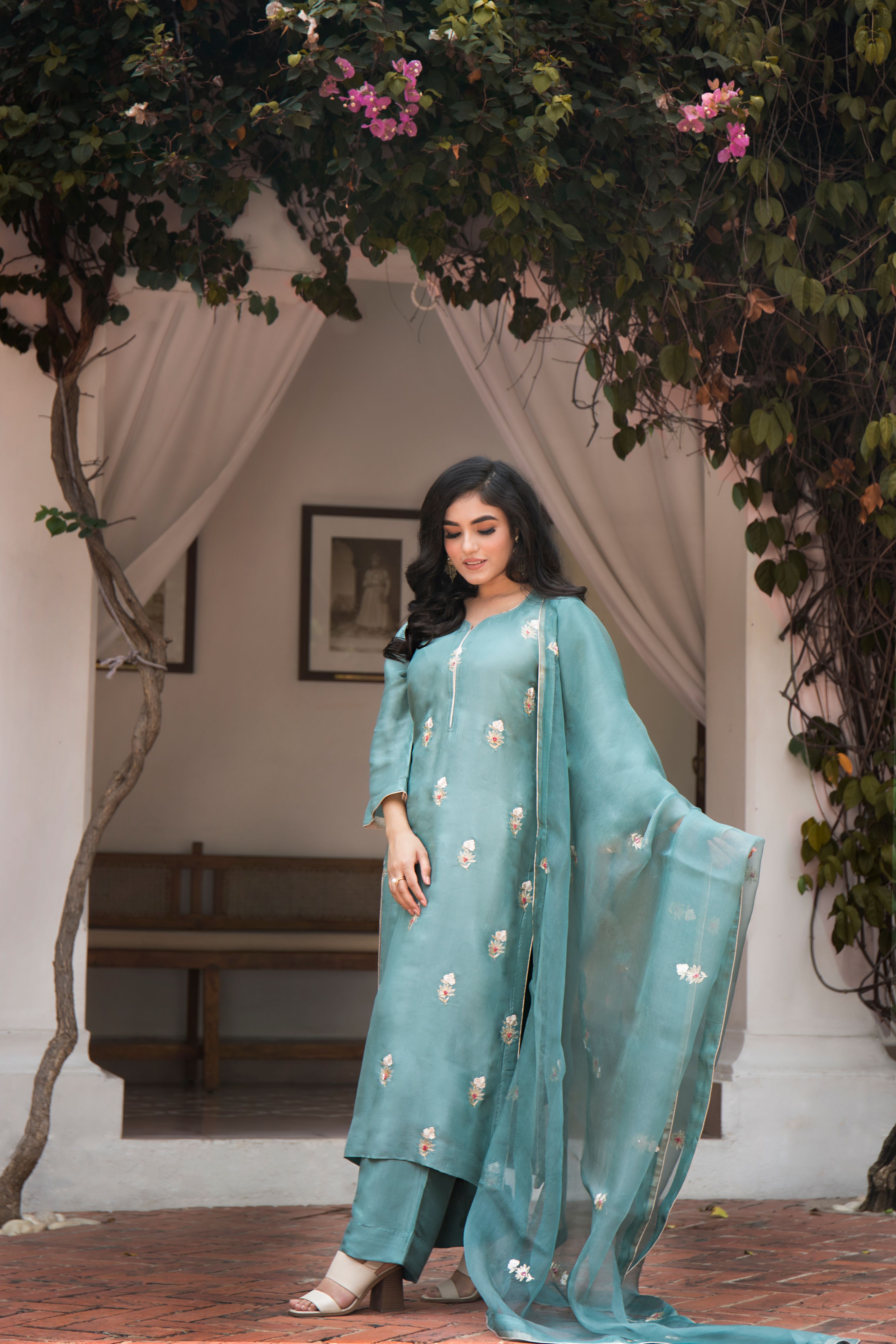 MAIRA SILK KURTA SET