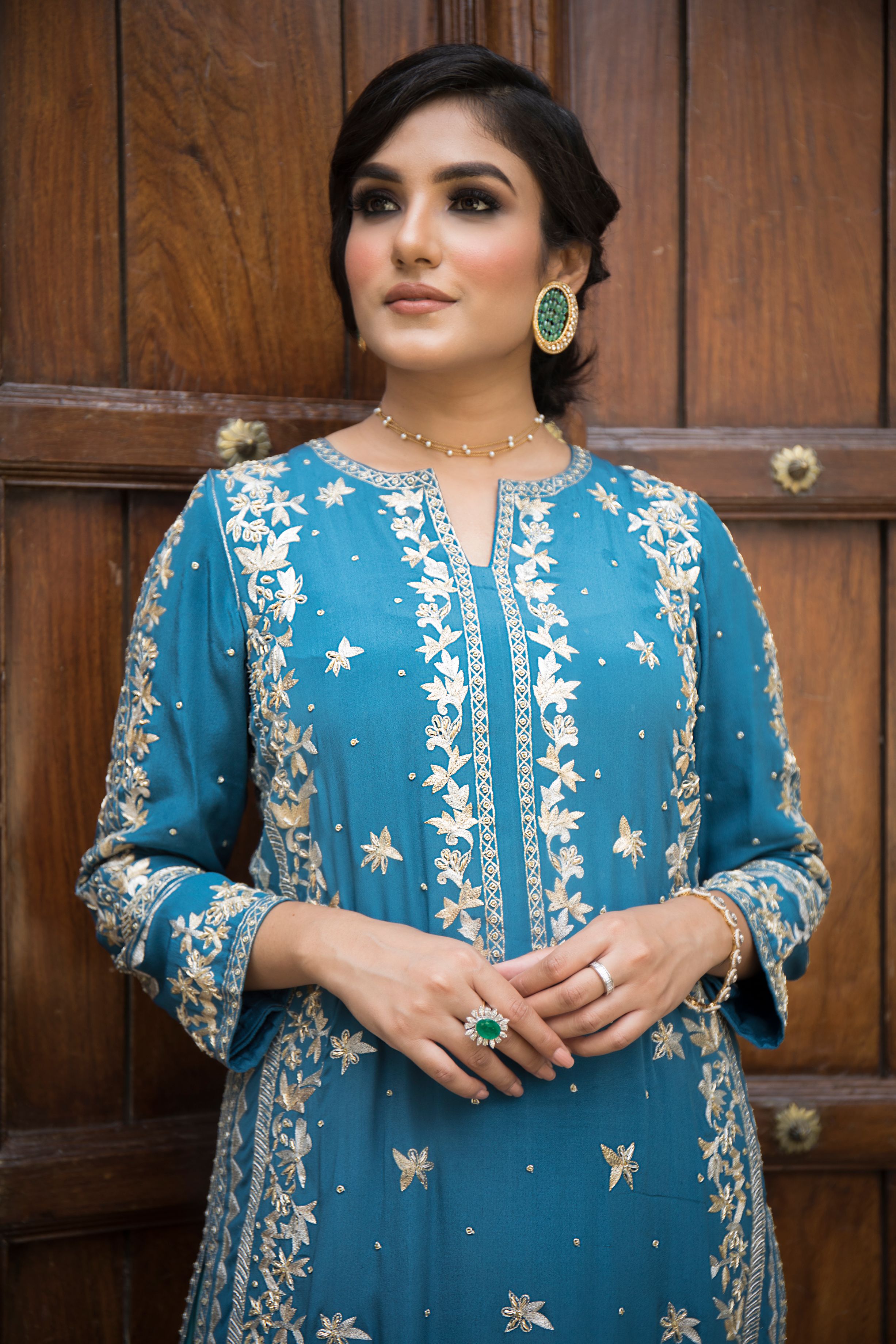 AASHNA CREPE KURTA SET