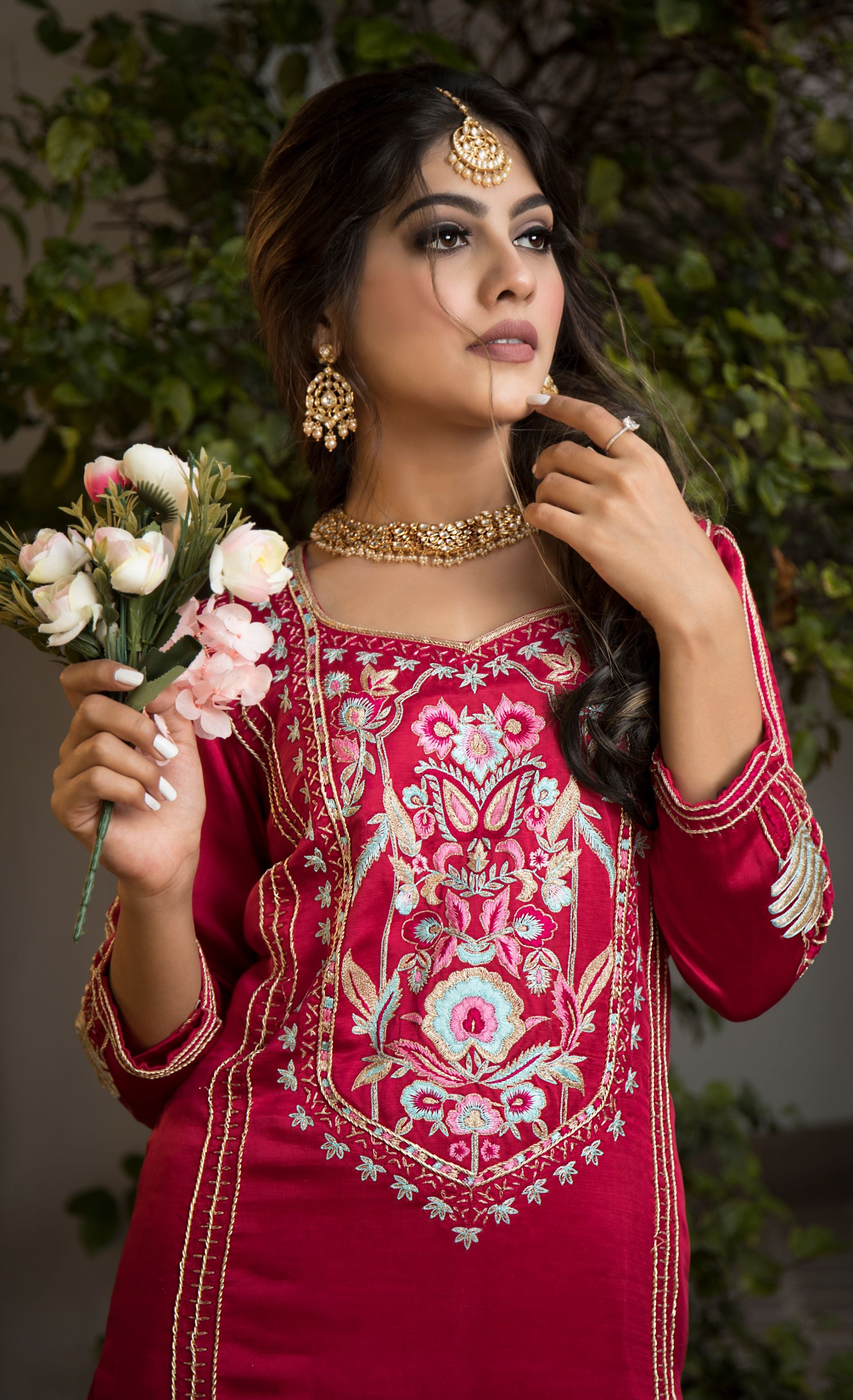 SEERAT SILK KURTA SET