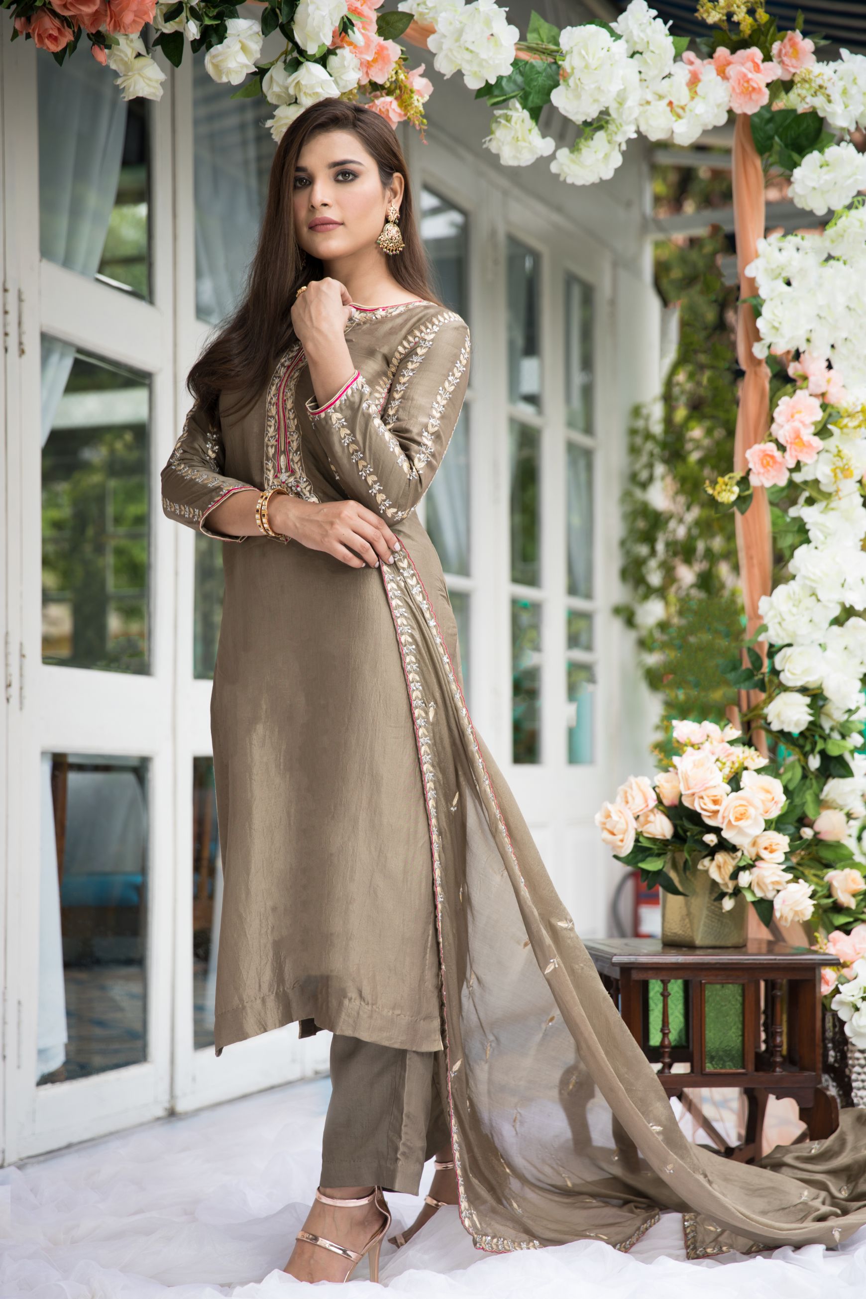 AMARA UPARA SILK KURTA SET