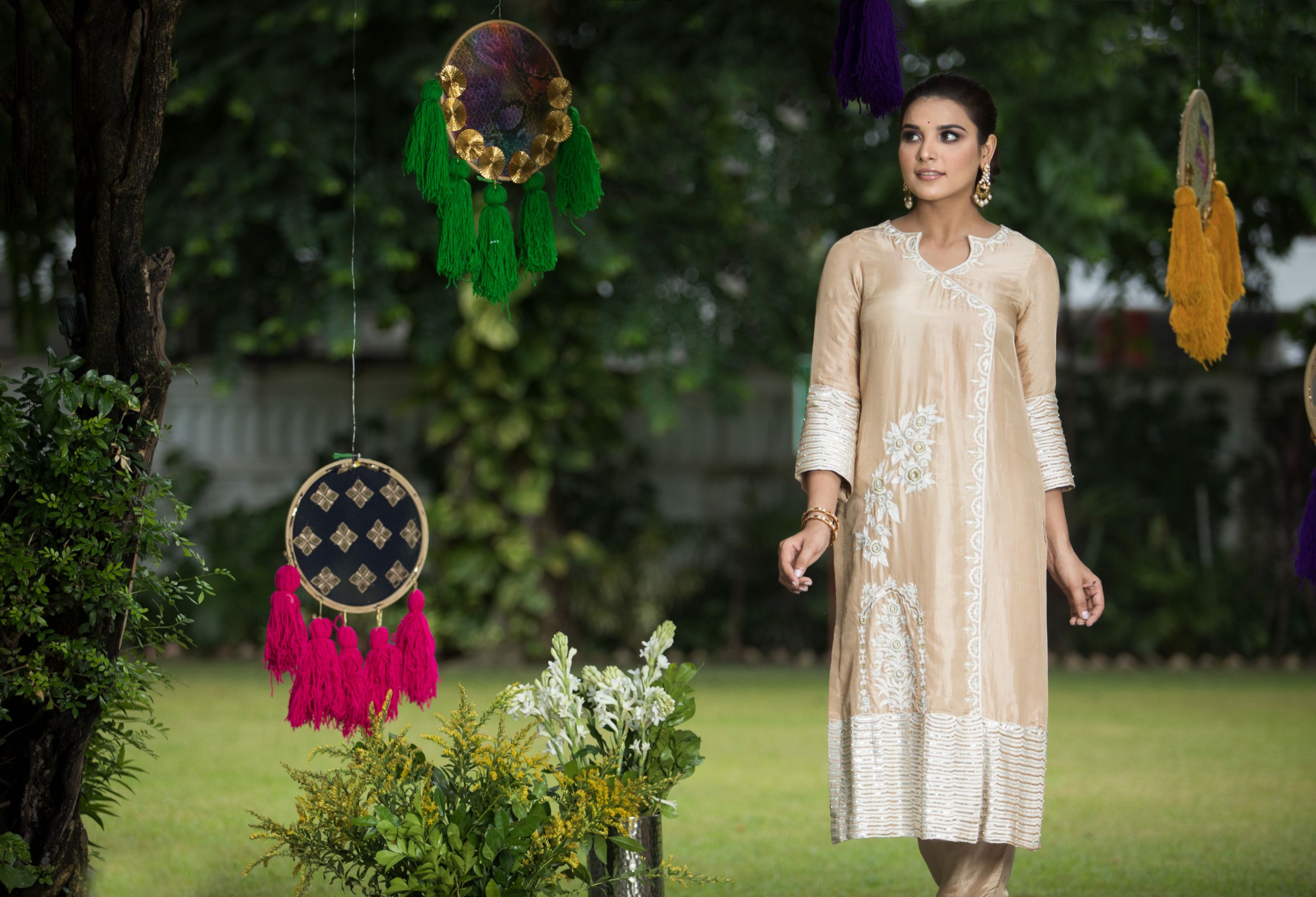 NAISHA SILK KURTA SET