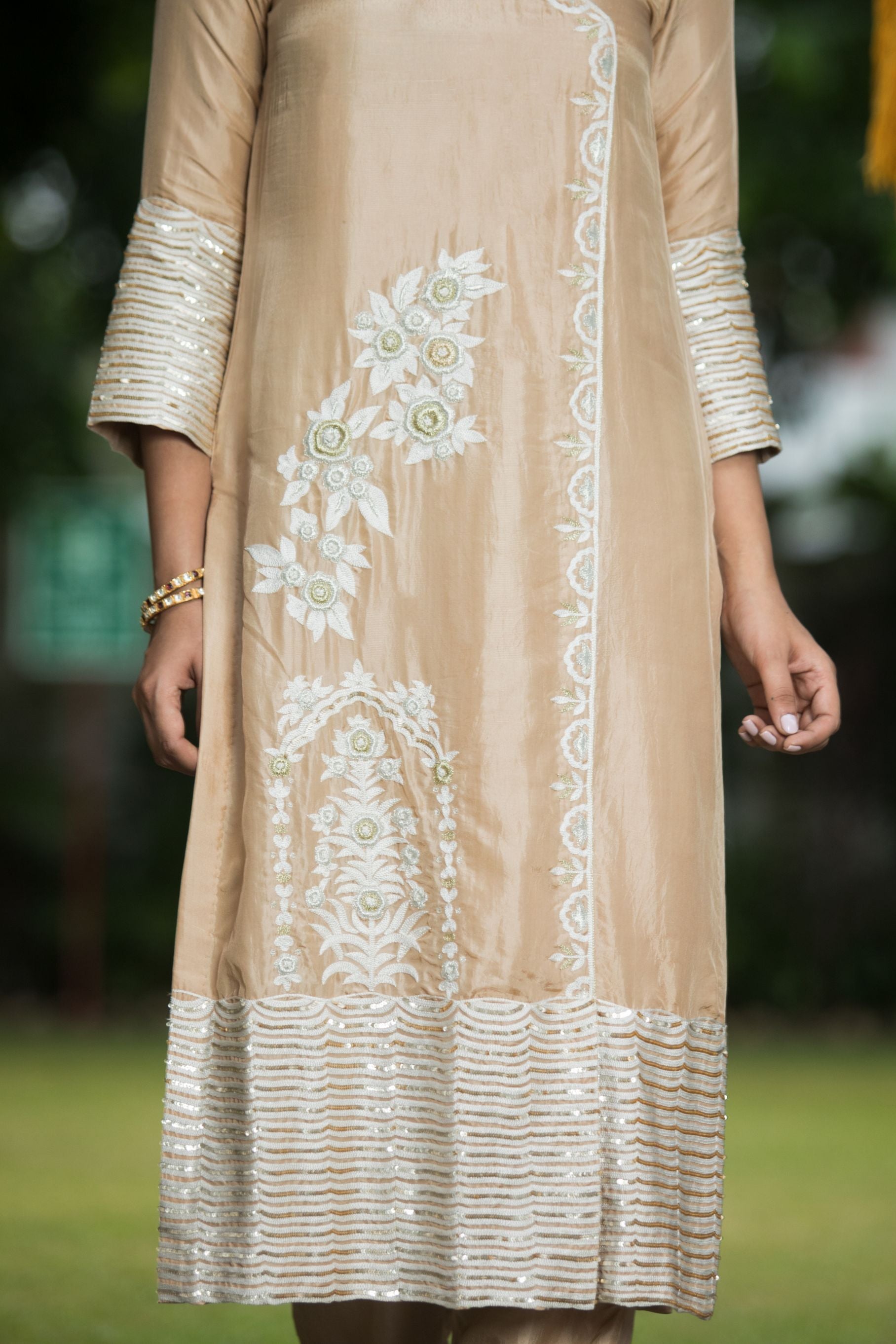 NAISHA SILK KURTA SET