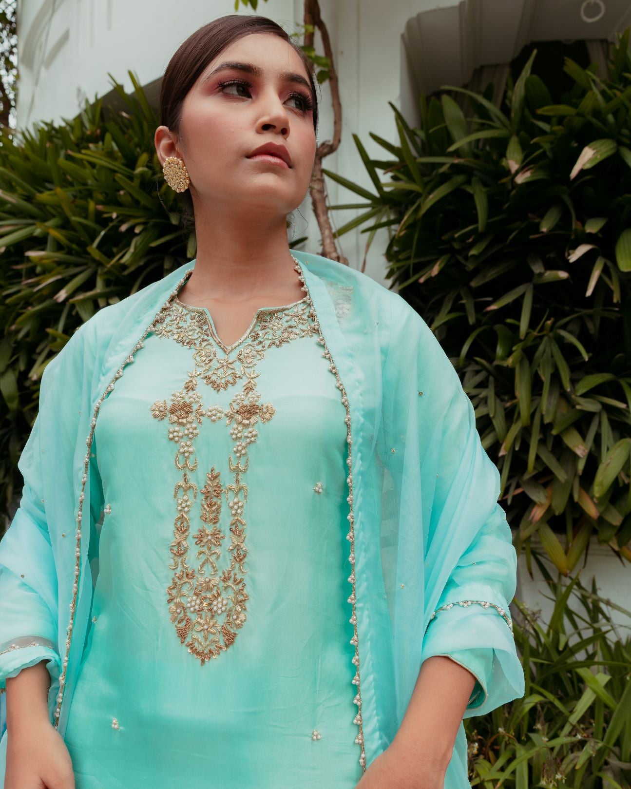 NAQSH SILK KURTA SET