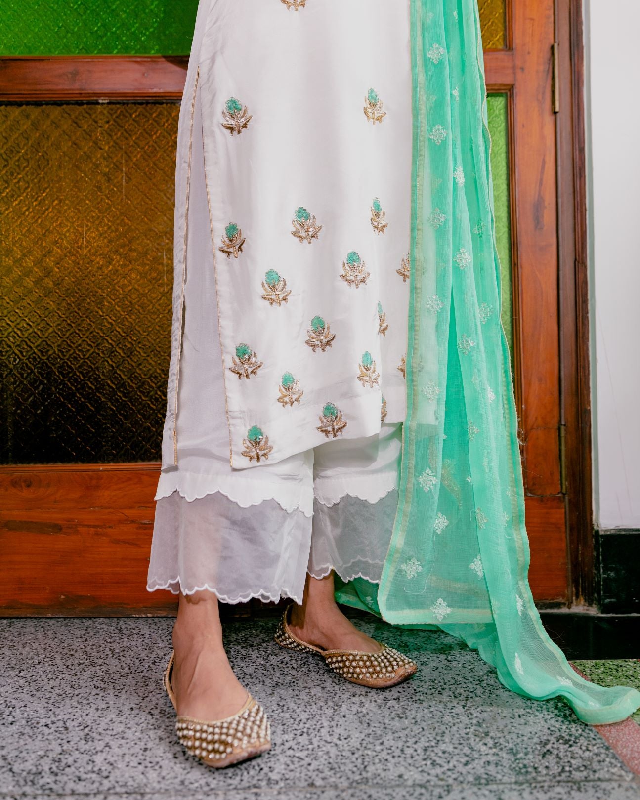 ZUBINA SILK KURTA SET